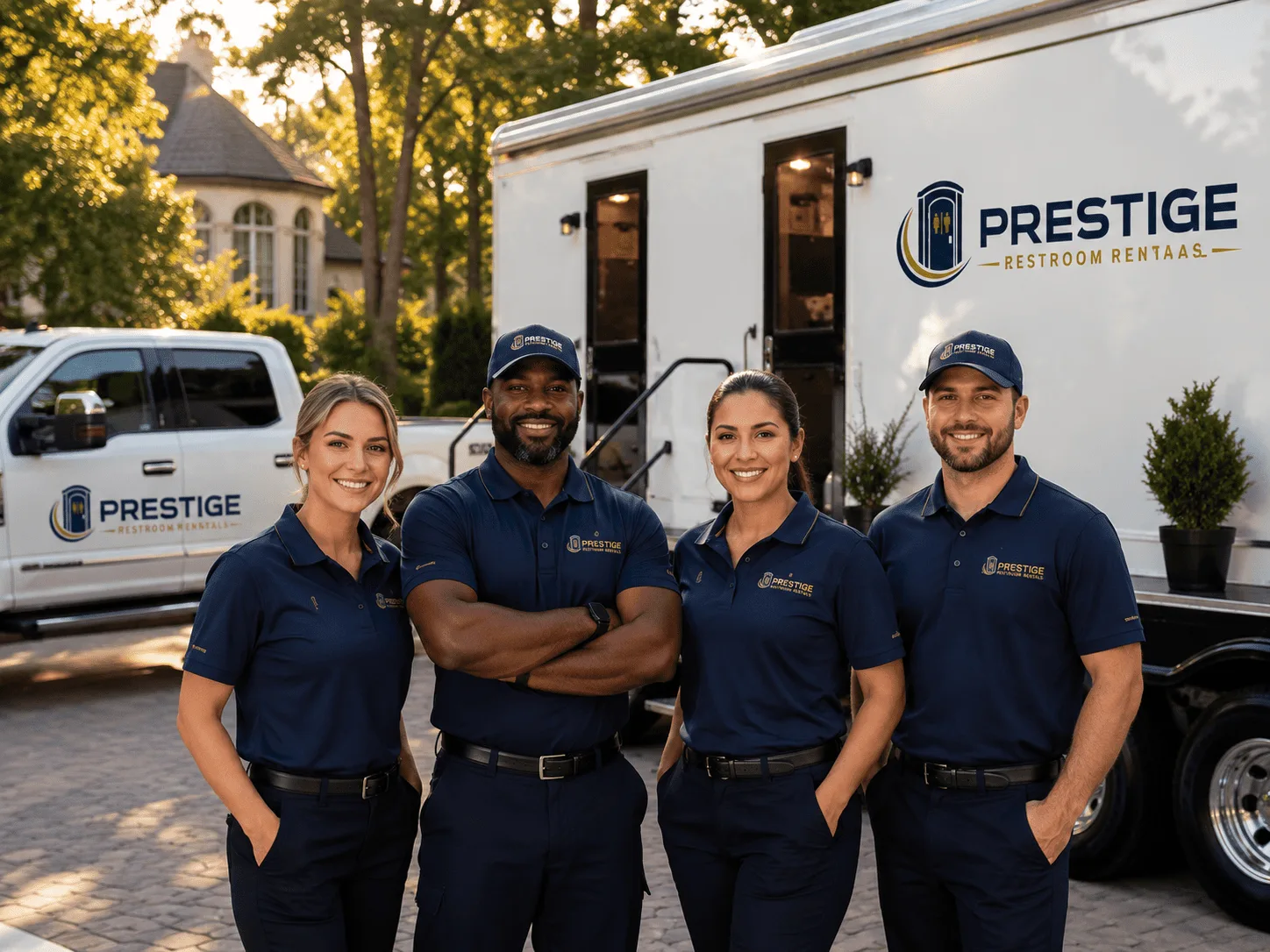 Trusted Luxury Portable Restrooms company in Hestand, KY